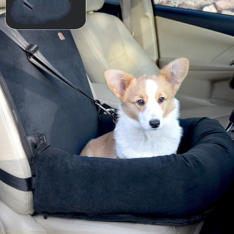 Car Kennel, Cushioned Travel Car Seat