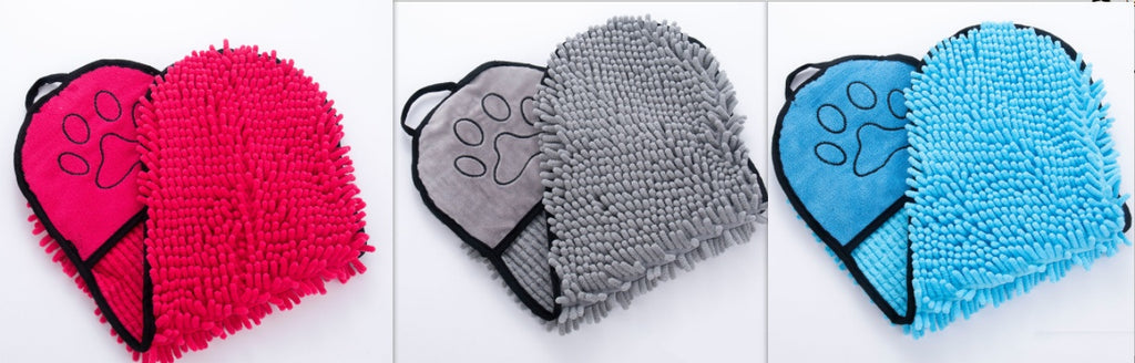 Super Absorbent Dog Bathrobe, Microfiber Bath Towels, Quick-Drying