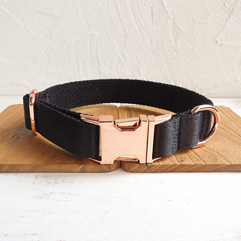 Black & Rose Gold Adjustable Collar