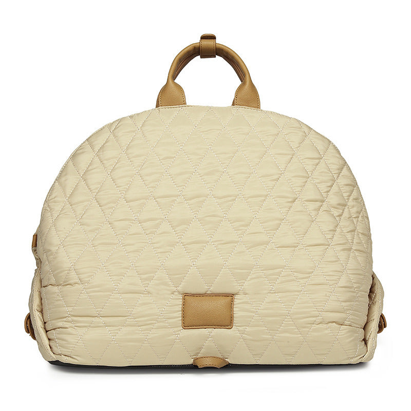 Fashionable Plush Dog Handbag