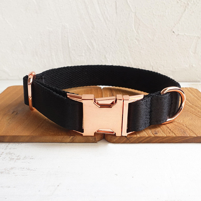 Black & Rose Gold Adjustable Collar