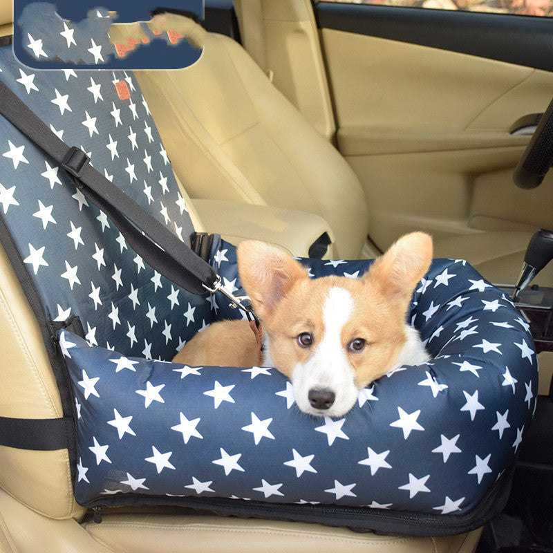 Car Kennel, Cushioned Travel Car Seat